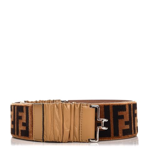 fendi velvet logo belt|original fendi belts.